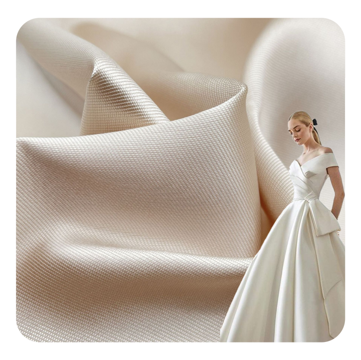 Duchess Satin fabric texture