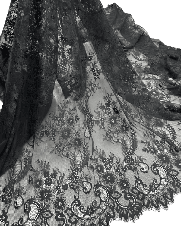 French Chantilly Lace Detail