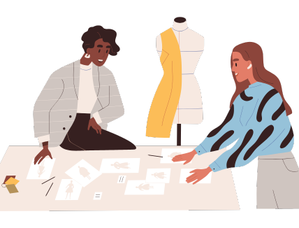 Designer consultation and sketch review