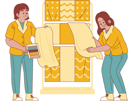 Premium bridal fabric selection and sourcing