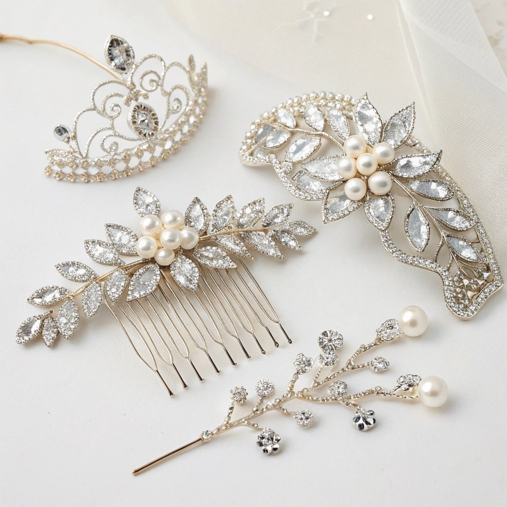 Bridal Hair Pins and Combs