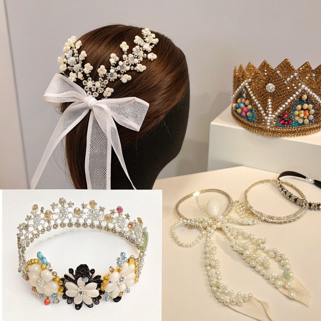 Beaded Bridal Headpiece