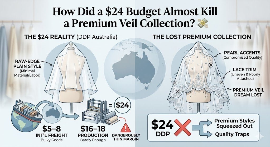 budget breakdown for bridal veil production cost