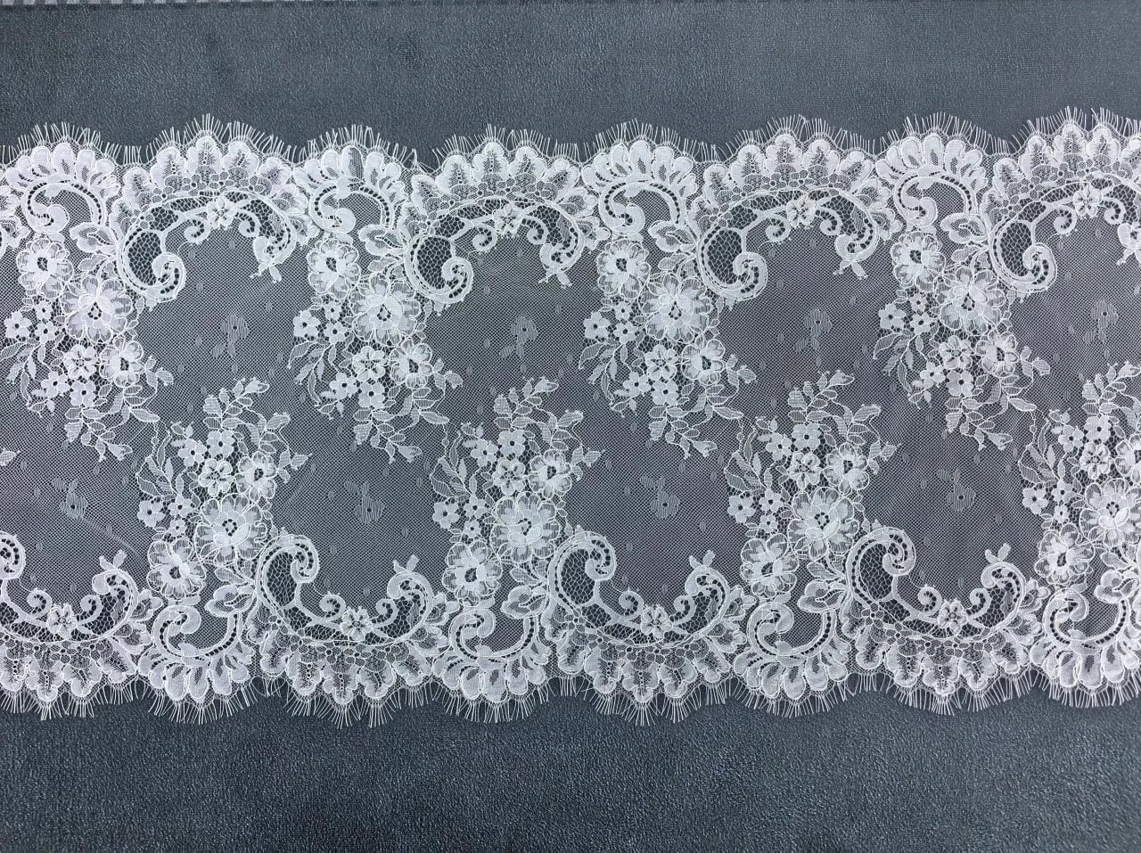 Premium Chantilly Lace Pattern Full View