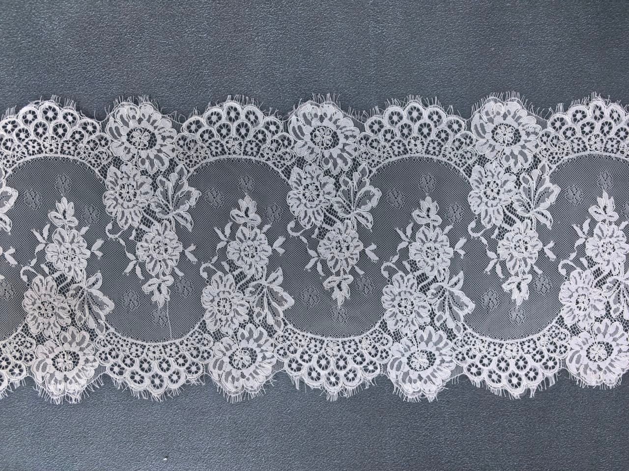 Premium Chantilly Lace Pattern Full View